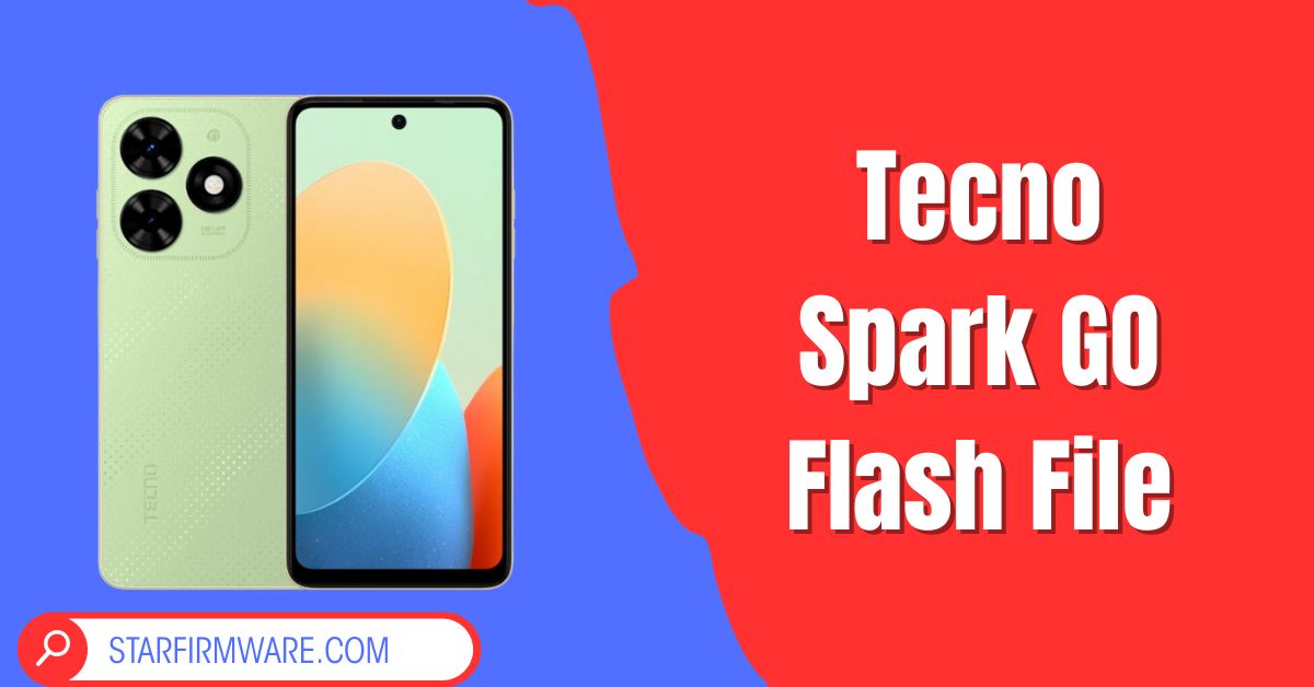 Tecno Spark GO Flash File