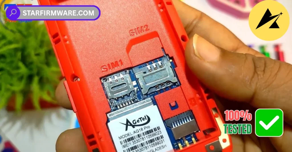 Agetel AG18 Pro flash file firmware