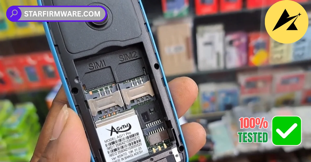 Agetel AG11 Pro flash file