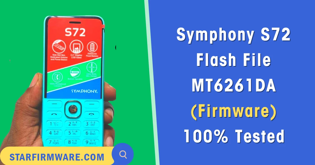 symphony s72 flash file firmware