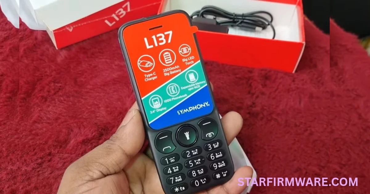 Symphony L137 flash file firmware