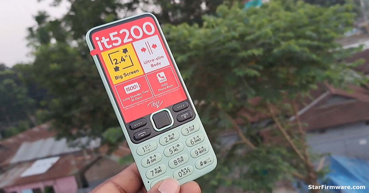 Itel it5200 Flash File