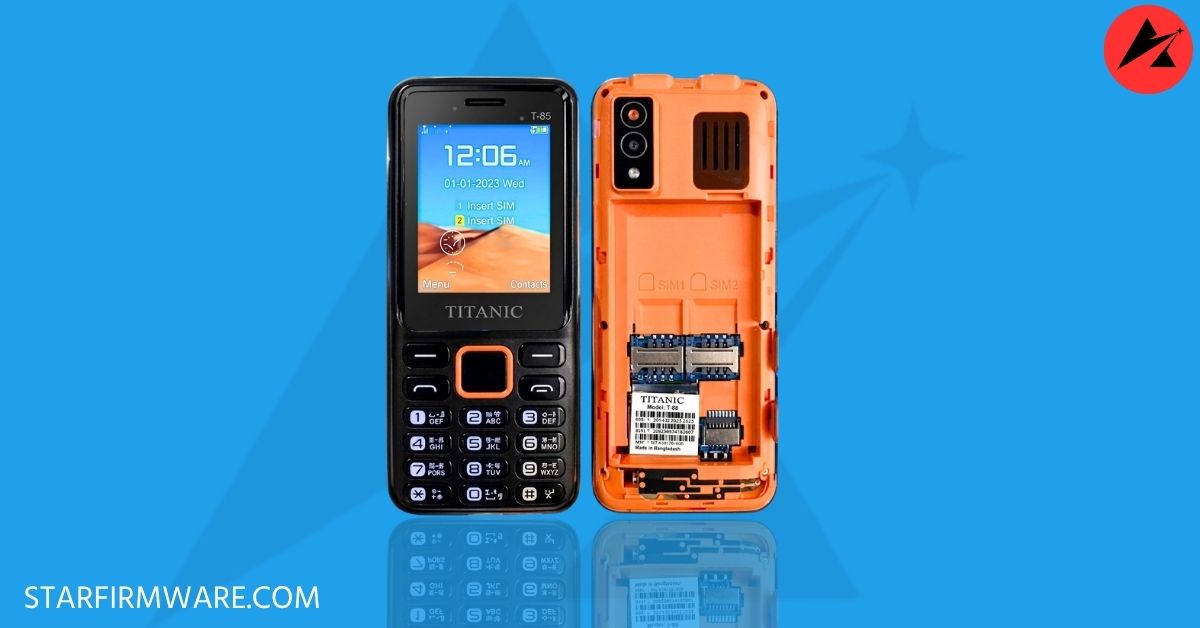 Titanic T85 flash file